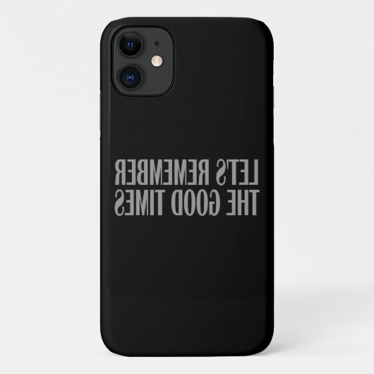 Coques Case-Mate iPhone Souvenons-nous des bons moments (Dos)