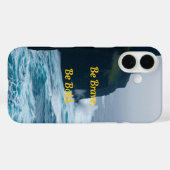 Coques Case-Mate iPhone Soyez Courageux, Soyez courageux (Verso (horizontal))