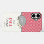 Coques Case-Mate iPhone Soyez Joyeux Toujours Mignonne Hérisson (Verso (horizontal))