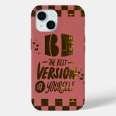 Coques Case-Mate iPhone Soyez la meilleure version de vous-même (Verso)