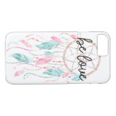 Coques Case-Mate iPhone Soyez receveur rêveur de Boho d'amour (Dos (Horizontal))