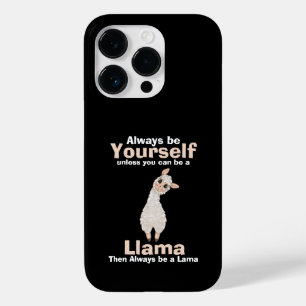 Coque Pour iPhone 14 Pro Soyez toujours un Amoureux des animaux lama