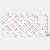 Coques Case-Mate iPhone Soyez votre propre espèce de beauté (Verso (horizontal))