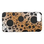 Coques Case-Mate iPhone Space Bubble Spots - White/Bronze (Dos (Horizontal))