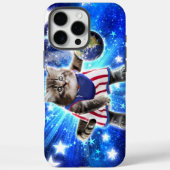 Coques Case-Mate iPhone Space cat jouant au basket (Verso)