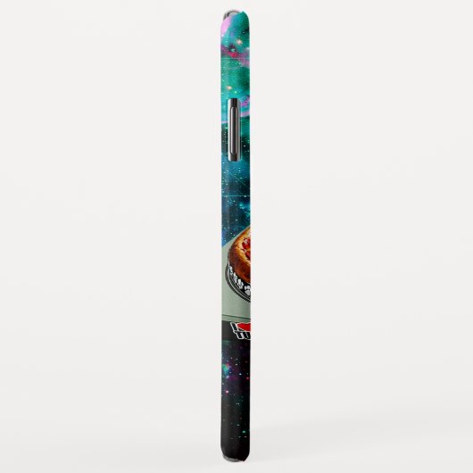 Coques Case-Mate iPhone Space dj chat pizza (Dos/Droite)