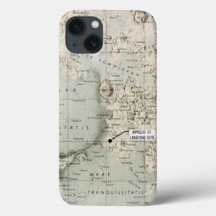 iPhone 13 CASE SPACE: MOON MAP, 1972
