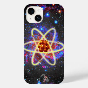 Coque Pour iPhone 14 Spacey Atomic