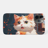 Coques Case-Mate iPhone Spaghetti mangeur de chat (Dos (Horizontal))