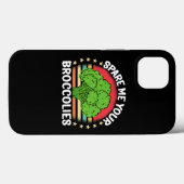 Coques Case-Mate iPhone Spare Me Your Broccolies Funny Retro Sunset Brocco (Verso (horizontal))
