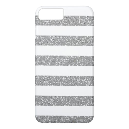 Coques Case-Mate iPhone Sparkle Parties scintillant Look Stripes iPhone 7  (Dos)