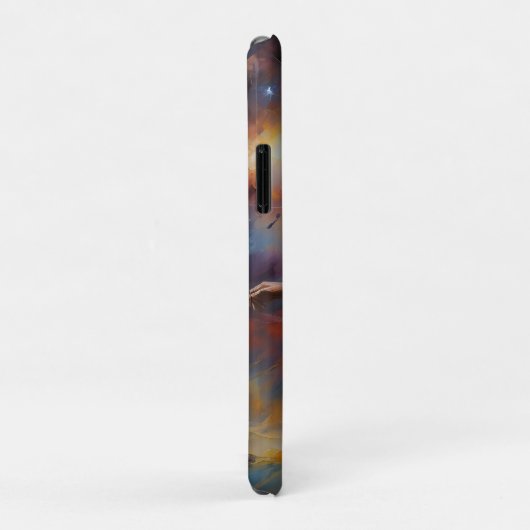 Coques Case-Mate iPhone Spatiale Nebula Soccer (Dos/Droite)