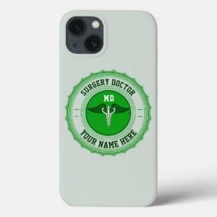 Case-Mate iPhone Case Spécialité MD sur mesure Caduceus Chirurgien