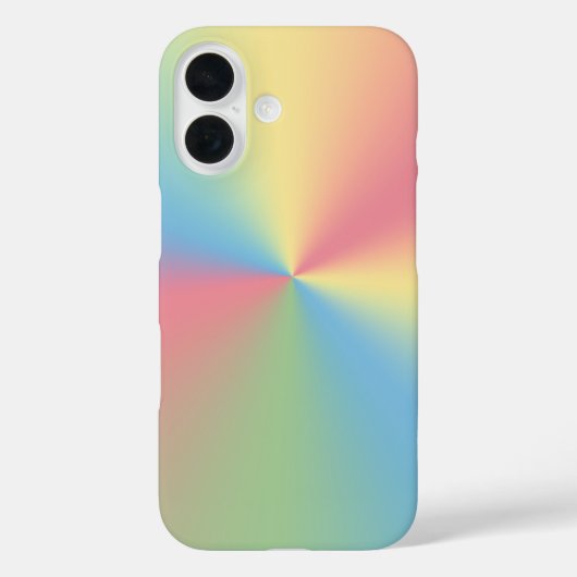 Coques Case-Mate iPhone spectre arc-en-ciel pastel (Verso)