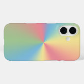 Coques Case-Mate iPhone spectre arc-en-ciel pastel (Verso (horizontal))