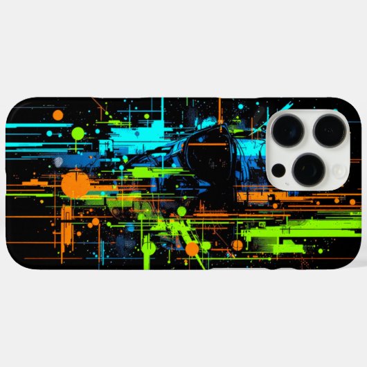 Coques Case-Mate iPhone Spectre dynamique (Verso (horizontal))