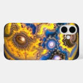 Coques Case-Mate iPhone sphère de jaspe de bourdon (Verso (horizontal))