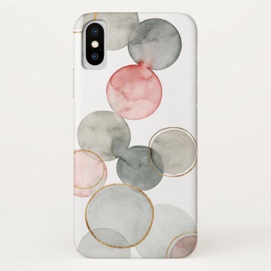 Coques Case-Mate iPhone Sphères dorées (Dos)