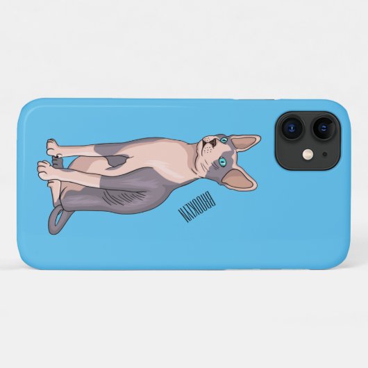 Coques Case-Mate iPhone Sphynx cat (Dos (Horizontal))