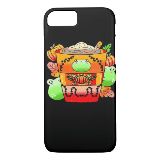 Coques Case-Mate iPhone Spice Citrouille crémeuse Latte Saison (Dos)