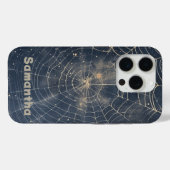 Coques Case-Mate iPhone Spider céleste Web Gothique étoile nuit (Verso (horizontal))