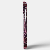 Coques Case-Mate iPhone SPIDER ET WEB Rouge Ruby Noir (Verso / Gauche)