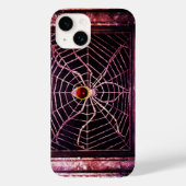 Coques Case-Mate iPhone SPIDER ET WEB Rouge Ruby Noir (Verso)