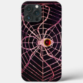 Coques Case-Mate iPhone SPIDER ET WEB Rouge Ruby Noir (Verso)