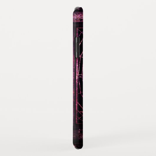 Coques Case-Mate iPhone SPIDER ET WEB Rouge Ruby Noir (Dos/Droite)