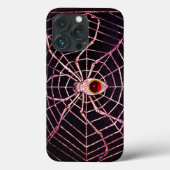 Coques Case-Mate iPhone SPIDER ET WEB Rouge Ruby Noir (Verso)