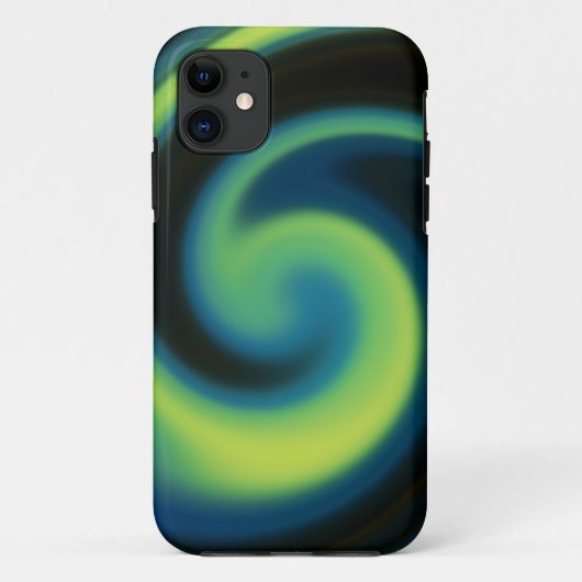 Coques Case-Mate iPhone Spiral Abstrait Art Arrière - plan (Dos)