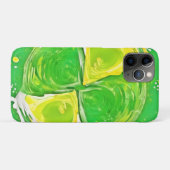 Coques Case-Mate iPhone Spiral Vert Citron (Dos (Horizontal))