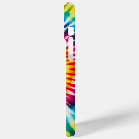 Coques Case-Mate iPhone Spirale arc-en-ciel, teinture à la Cravate (Verso / Gauche)