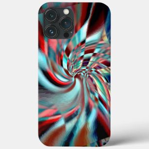 Case-Mate iPhone Case Spirale émergeant d'un carré incliné, doux brillan
