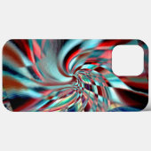 Coques Case-Mate iPhone Spirale émergeant d'un carré incliné, doux brillan (Verso (horizontal))