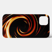 Coques Case-Mate iPhone Spirale Liquide Dorée (Verso (horizontal))