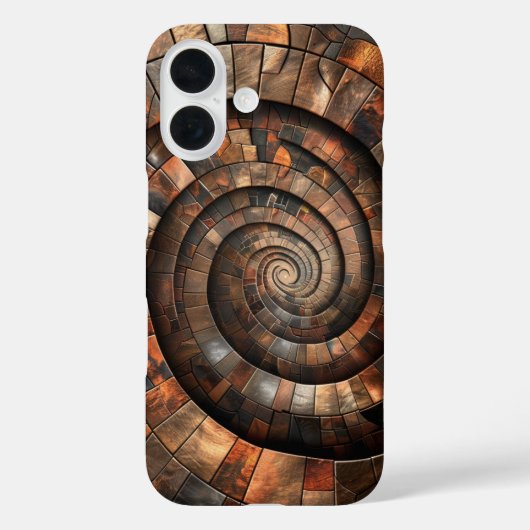 Coques Case-Mate iPhone Spirale métallique (Verso)