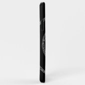 Coques Case-Mate iPhone Spirale pour chiffres Pi sur noir (Dos/Droite)