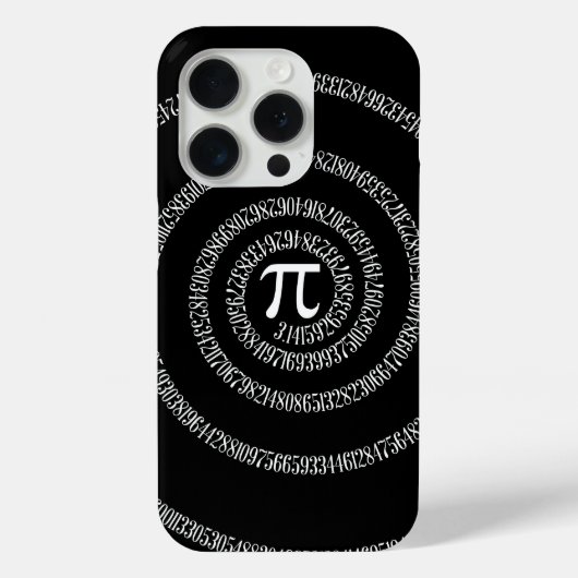 Coques Case-Mate iPhone Spirale pour i sur noir solide (Verso)