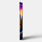 Coques Case-Mate iPhone Spirale sortante arc-en-ciel (Verso / Gauche)