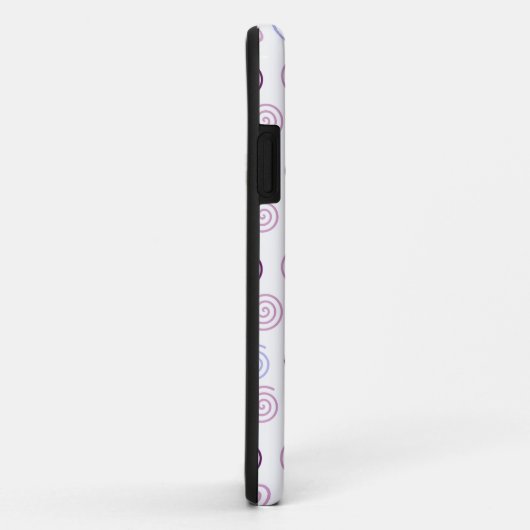 Coques Case-Mate iPhone Spirales (Dos/Droite)