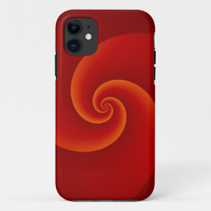 Coque iPhone 11 Spirales Arrière - plans Abstraites douces III