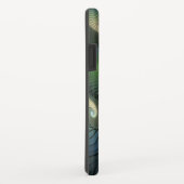Coques Case-Mate iPhone Spirales cool Beige Vert Turquoise Fractal Art (Dos/Droite)