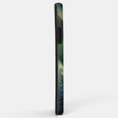 Coques Case-Mate iPhone Spirales Turquoise Beige Vert Abstrait Fractal Art (Dos/Droite)