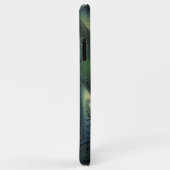 Coques Case-Mate iPhone Spirales Turquoise Beige Vert Abstrait Fractal Art (Dos/Droite)