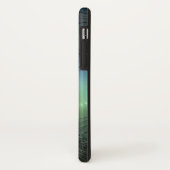 Coques Case-Mate iPhone Spirales Turquoise Beige Vert Abstrait Fractal Art (Dos/Gauche)