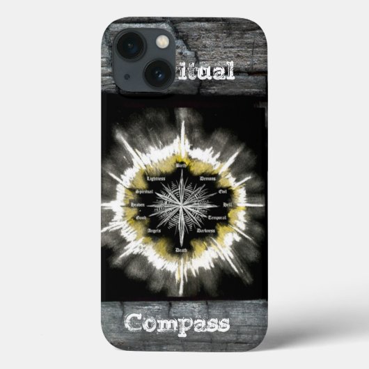 Coques Case-Mate iPhone Spiritual Compass (Verso)
