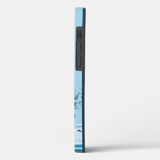 Coques Case-Mate iPhone Splash d'eau Abstrait (Verso / Gauche)