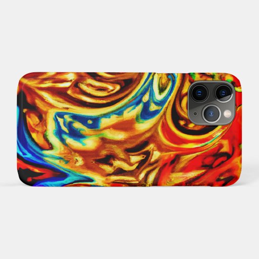 Coques Case-Mate iPhone Splashes de couleurs Abstraits (Dos (Horizontal))