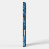 Coques Case-Mate iPhone Splendeur céleste : Design Rose bleu Iridescente (Verso / Droite)